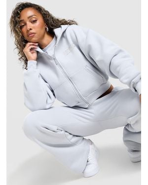 Hoodrich Sweat À Capuche Og Ion V2 Zippé - Blanc