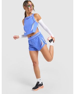 Nike Womens Pantaloncino Running AeroSwift - Blu