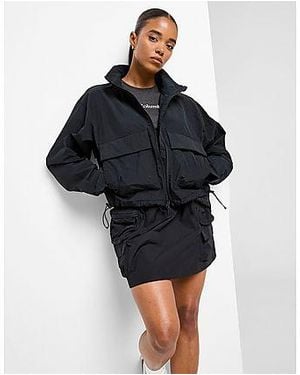 Columbia Paracutie Full Zip Cropped Jacket - Black