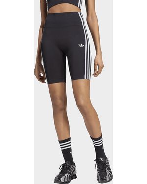 adidas Womens Short Essentials 3 Strisce Senza Cuciture 12.5 Cm - Blu