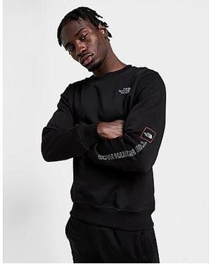 The North Face Outline Crew Sweatshirt - Black