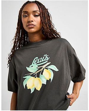 Levi's Levi's Lemon Graphic Boyfriend T-shirt - Black