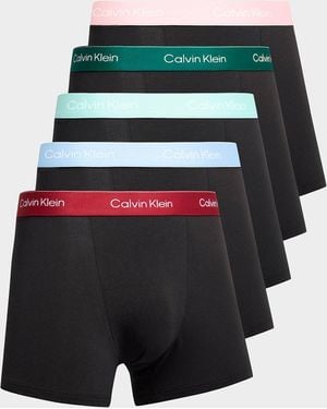 Calvin Klein 5-Pack Icon Trunks - Nero