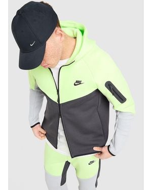 Nike Sweat À Capuche Zippé Fleech Tech Homme - Gris