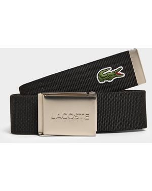 Lacoste Cintura Woven - Nero