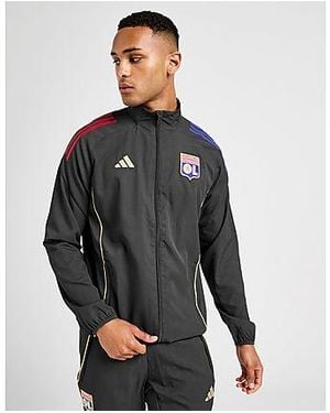adidas Veste de présentation Olympique Lyonnais - Noir
