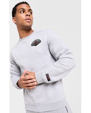 Zavetti Canada Sweat-Shirt Col Rond Botticini Compatto - Blanc