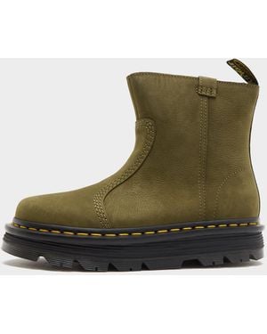 Dr. Martens Zebzag Rigger Boots - Verde