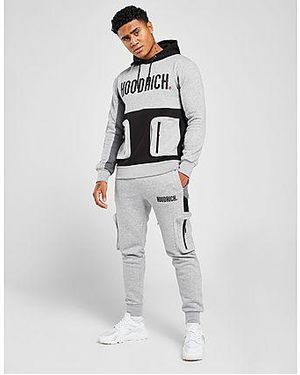 Hoodrich Stamp Cargo Fleece Joggers - Black