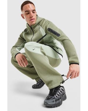 Nike Mens Pantaloni della tuta Fleece Tech Pro - Verde