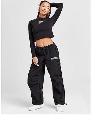 Hoodrich Parachute Trousers - Black