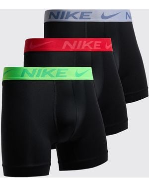 Nike Mens Confezione Da 3 Boxer In Microfibra - Bianco