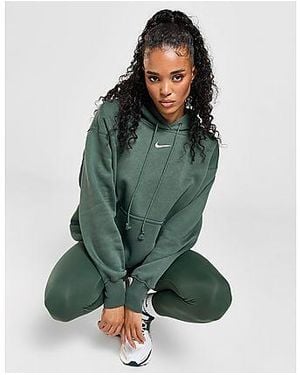 Green nike hoodie womens hotsell