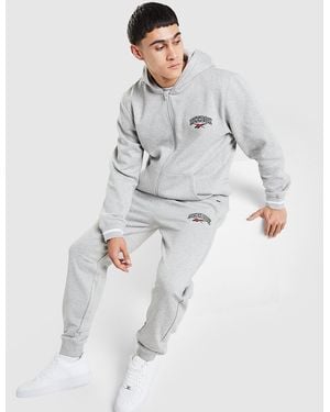 Reebok Ensemble De Survêtement Zippé Intégral State - Gris