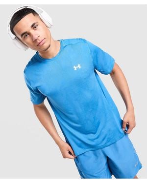 Under Armour T-Shirt Camo Jacquard - Bleu