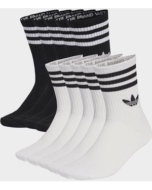 adidas Calzini A 3 Strisce 10 Paia - Nero