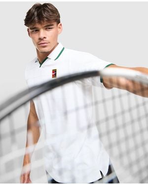 Nike Mens Slam Polo Shirt - Bianco