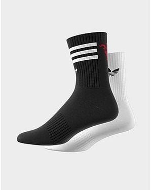 adidas Originals Manchester United Fc Crew Socks - Black