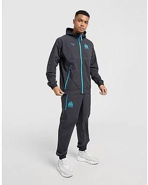 PUMA Olympique Marseille Tech Track Trousers - Black