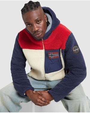 Napapijri Volres Polar Fleece Jacket - Bleu