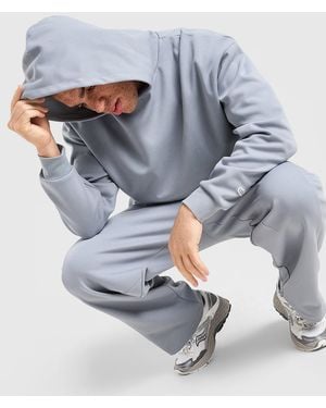 Unlike Humans Mens Landing Hoodie - Grigio