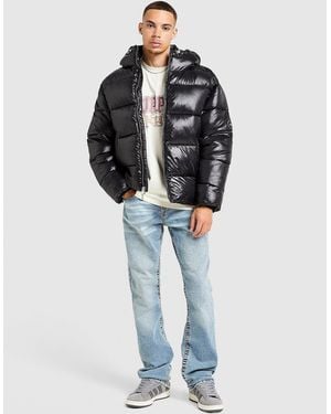 SUPPLY + DEMAND Mens Giubbotto Shiner Padded - Nero