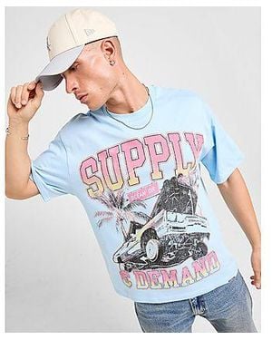SUPPLY + DEMAND Ocean T-shirt - Black
