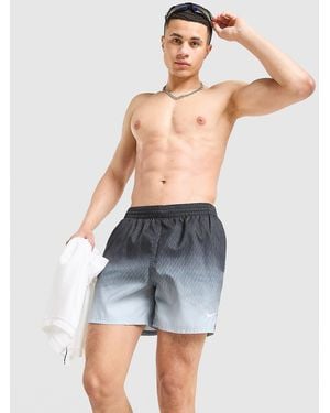 Nike Mens Costume da bagno All Over Print Fade - Blu