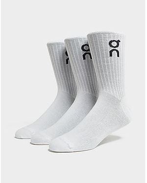 On Shoes 3-pack High Socks - Black