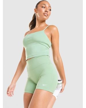 Nike Womens Pantaloncino Bike Training One 5 - Verde