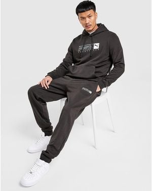 PUMA Mens Pantaloni della tuta Core Sportswear - Marrone