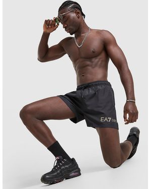 EA7 Mens Costume da bagno Wrap - Nero