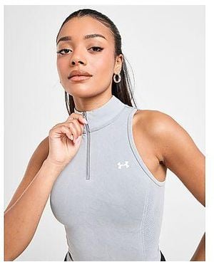 Under Armour Washed Seamless Tank Top - Black