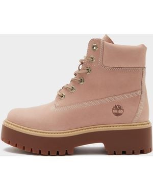 Timberland Bottines Stone Street 6 Inch Femme - Marron
