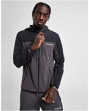 Napapijri Balkaz Full Zip Hoodie - Black