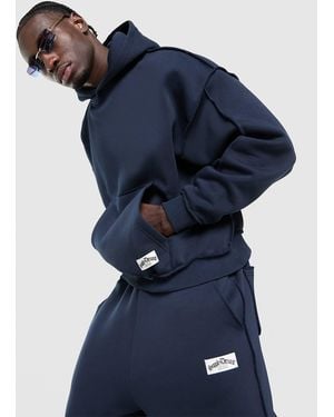 SUPPLY + DEMAND Mens Jetset Hoodie - Blu