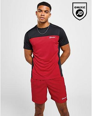 Berghaus Maglia Colour Block Explorer - Rosso