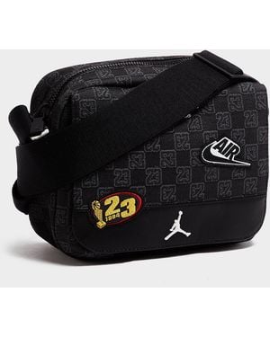 Nike Monogram Messenger Patch Bag - Nero