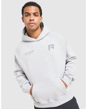 Reprimo Mens Run Collective Hoodie - Bianco