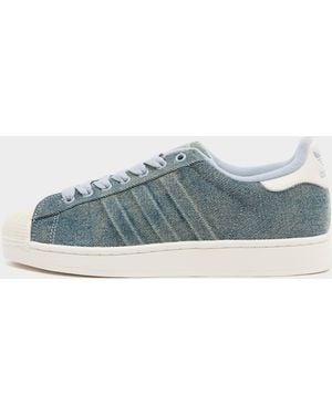 adidas Originals Mens Superstar II Denim - Blu