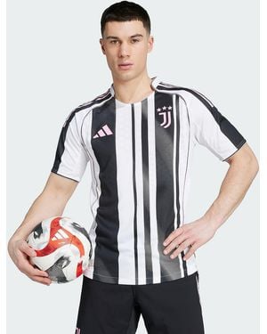 adidas Mens Maglia Autentica Casa 25/26 Juventus - Bianco