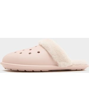 Crocs™ Classic Fuzz Scuff - Noir