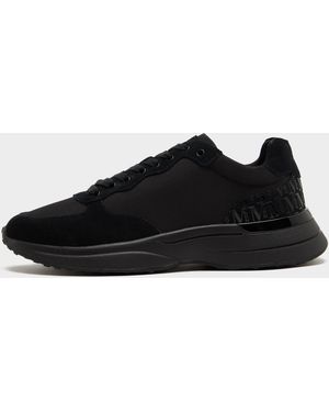 Mallet London Mens Soho Heel Mono - Nero