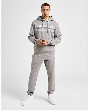 EA7 Lines Overhead Tracksuit - Black