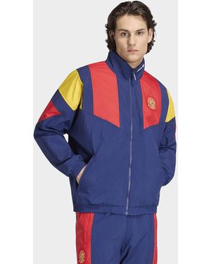 adidas Originals Mens Spain EQT Track Top - Blu
