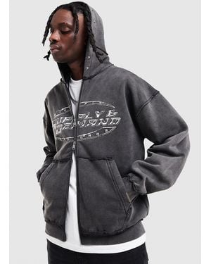 SUPPLY + DEMAND Sweat À Capuche Zippé Tuscan - Gris