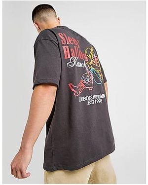 MNML Cowboy Back Graphic T-shirt - Black