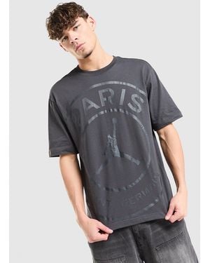 Nike T-Shirt Cat Paris Saint-Germain - Gris