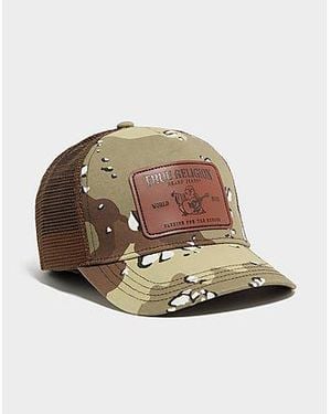 True Religion Concert Trucker Cap - Black
