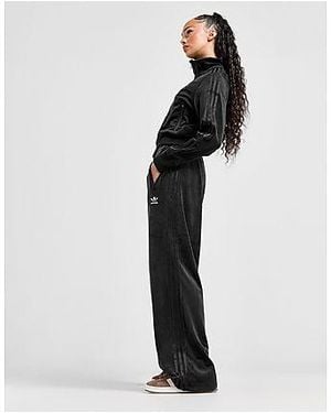 adidas Originals Velour Firebird Track Trousers - Black